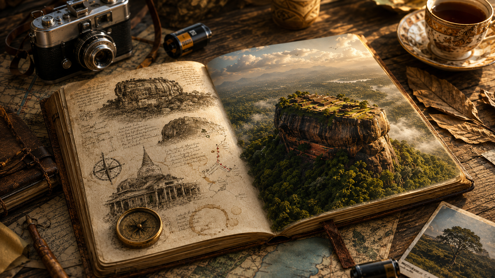 2 day Sigiriya itinerary - Sigiriya Rock view